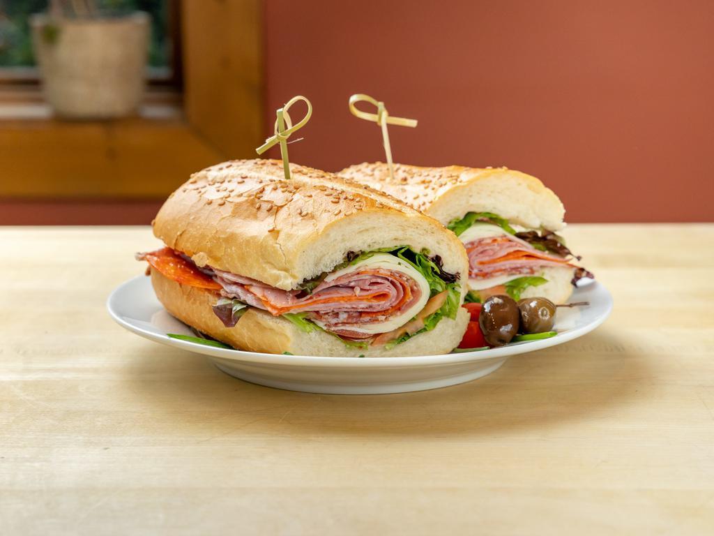 Italian Combo  · Served with pepperoni, salami, soppressata, capicola ham and provolone.
