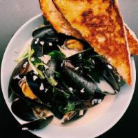 PEI Mussels in Coconut & Lemongrass Broth!! · Mussels from Nelsons Meat + Fish, w/ shallots, garlic, fresh herbs, bird's eye chili. Add Ri...