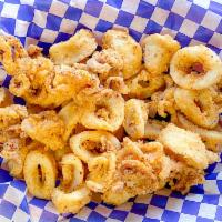 Fried Calamari · Golden crispy fried calamari rings and tentacles served with lemon and our homemade Southwes...
