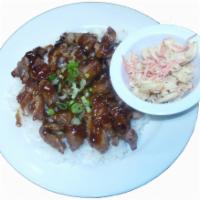 Chicken Teriyaki  · Stir-fried or grilled boneless chicken tight served with teriyaki sauce.