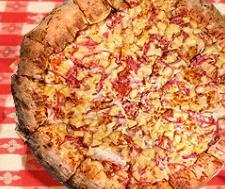 Hawaiian Pizza  · Canadian bacon and pineapple.
