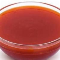 Red Bone Jones Sauce ( 100% plant-based ) · Sweet and Spicy sauce