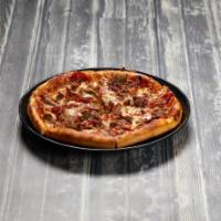 2. Meat Lovers Pizza · Meatball, sausage, ham, pepperoni, and bacon.