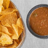 CHIPS & SALSA · Our house-made chips and salsa.
