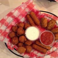Combo Platter · Choose 3 samplings delicious appetizers and create your custom combo platter.