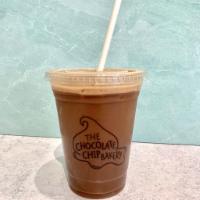 Iced Organic Mocha · 16 oz. French house blend chocolate, double shot of espresso, milk of your choice.