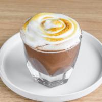 Signature Hot Chocolate · 8 oz. Signature chocolate chip bakery drink made with the best organic chocolate selection. ...