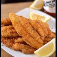 Catfish Nuggets · Choice of Two Sides