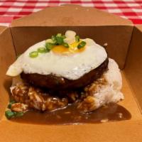 Bikini Style Combo for One · Half order of the Loco Moco of your choice. Served with a side of potato salad, an additiona...