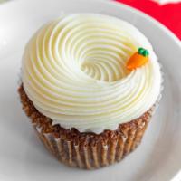 Jumbo GIANT What's Up, Doc? Carrot Cake Cupcake · GIANT Our housemade carrot cake packed with pecans, coconut, and pineapple and topped with v...
