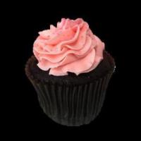 Pink Chocolate Cake  · Chocolate cake with signature pink buttercream frosting.
