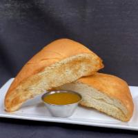 Coco Bread · Soft and fluffy bread, toasted