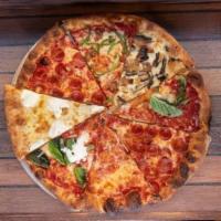 8 Makes a Pie- · Mix and match your favorite slices to assemble your own pizza