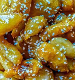 Sesame Chicken · Hot and spicy. 