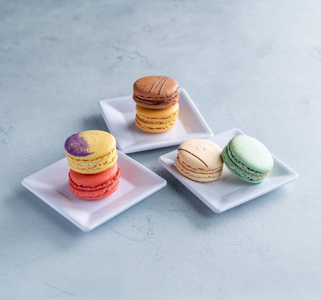 6 Piece Macarons · Choose up to 6. Please list desired quantities in the special instruction box. They are all Gluten free!