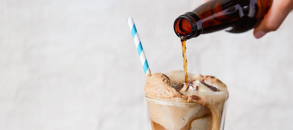 Float · Ice cream scooped into a cup with your choice of soda.
Add toppings for an additional charge.