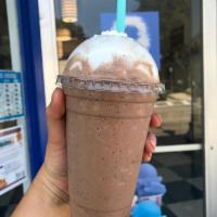 Frappe · Ice cream blended with milk.
Add toppings for an additional charge.