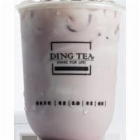Taro Milk Tea · Non-caffeinated.