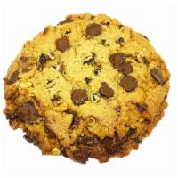 Vegan Chocolate Chip Cookie · Just like the classic minus the butter and eggs. Still overloaded with
chocolate chips and w...