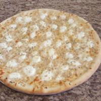 White Pizza · Ricotta cheese.