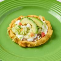 Sope Combo · 2 sopes con una orden de arroz y frijoles. 2 sopes with an order of rice and beans. Gluten-f...