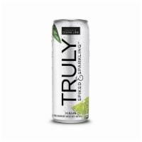 Truly Spiked ＆ Sparkling - Lime 6 pack  5% abv · Must be 21 to purchase. Truly Hard Seltzer is light, crisp and refreshing with a hint of fru...