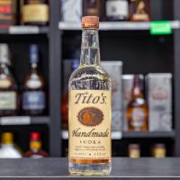 Tito's Vodka · Must be 21 to purchase. 