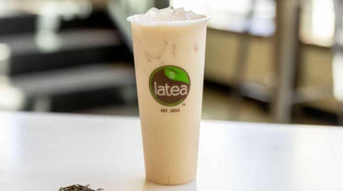 Jasmine Green Milk Tea · A tea version of latte, made with concentrated, freshly brewed Jasmine green tea instead of espresso shot and sweetened with a cane sugar syrup made in-house.