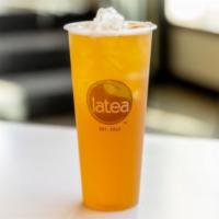 Flavored Jasmine Green Tea · Choose a flavor of sugar syrup to add to your tea.