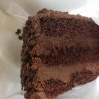 Huge Slice Chocolate Cake · 
