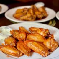 (12) Buffalo Chicken Wings  · Served with your choice of sauce.