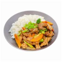 Chicken Bulgogi with Rice · 