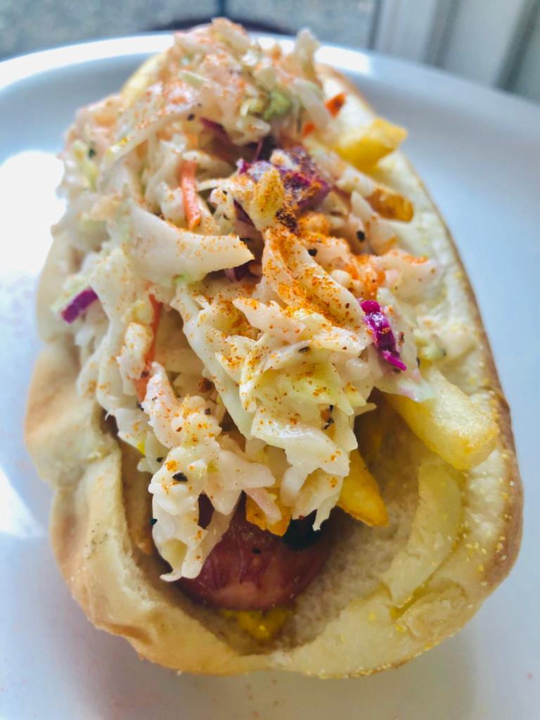 Montreal Expos · Slaw, onions , ballpark mustard , cayenne peppers 