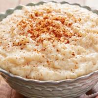 Kheer · Fresh homemade Indian-style rice pudding.