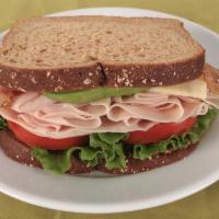 1. Turkey with Cheese, Lettuce and Tomato Sandwich  · 