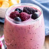 2. Very Berry Smoothie  · Strawberries, blueberries, watermelon blended with apple juice. 