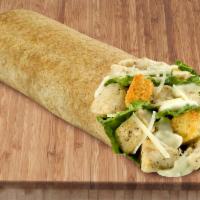 Chicken Caesar Wrap Meal · Parmesan croutons, romaine and creamy Caesar.