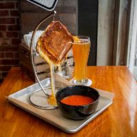 3 Cheese Grill Cheese · Savory blend of mozzarella, pepper jack, cheddar cheese and tomato with a choice of fries or...