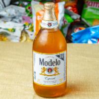 Modelo Especial -  Bottles-32 Ounces  · Must be 21 to purchase. ABV 4.4%.A model of what good beer should be, Modelo Especial Mexica...