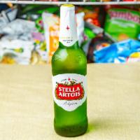 Stella Artois Solstice Lager 25oz-1 can · Must be 21 to purchase. ABV 4.5% Belgium- Euro Pale Lager- 4.5% ABV. 105 calories per 12 oz....