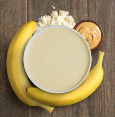 Nutty Banana Smoothie · Nutty banana is a great combination of banana, peanut butter, and protein. Banana, peanut butter, whey protein, and non-fat milk