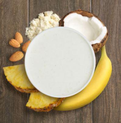 Coconut Passion Smoothie · Coconut passion is filled with tropical fruits that will transport you to your favorite island. Core ingredients. Coconut, pineapple, banana, almonds, whey protein, and nonfat milk.