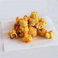 Chicago Mix Popcorn · This classic gourmet popcorn flavor combines salty and sweet (cheddar cheese and caramel) fo...