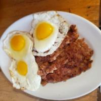 Corned Beef Hash and Eggs · 