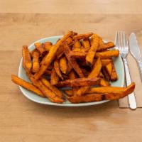 Sweet Potato Fries · Like a french fry, but with an orange potato