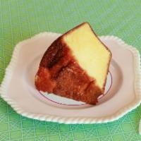 Sour Butter Pound Cake (Slice) · These tender moist pound cakes are made from scratch and truly melt in your mouth. 