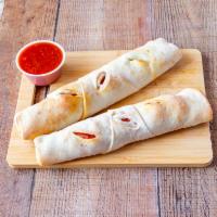 Special Chicken Steak Stromboli · Chicken steak, mozzarella, ham, green peppers, mushroom, onion, pepperoni, salami and sausage.