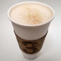 Chai Latte (Organic) · Ingredients: Fair trade certified Black tea, Cane sugar, Honey, Vanilla extract, Citric acid...