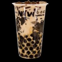 Coffee Jelly Bubble Tea Milk Tea · Comes with two toppings: Tapioca and Coffee Jelly