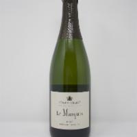  Joseph Mellot Le Marquis Crémant De Loire Brut · Sparkling wine from France, 750 ml, Chardonnay, Chenin,  (12.5% ABV)
The bubbles are fine an...